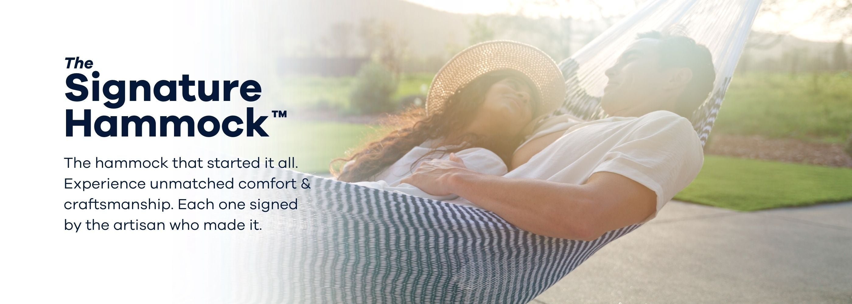 The original Yellow Leaf Hammock. 