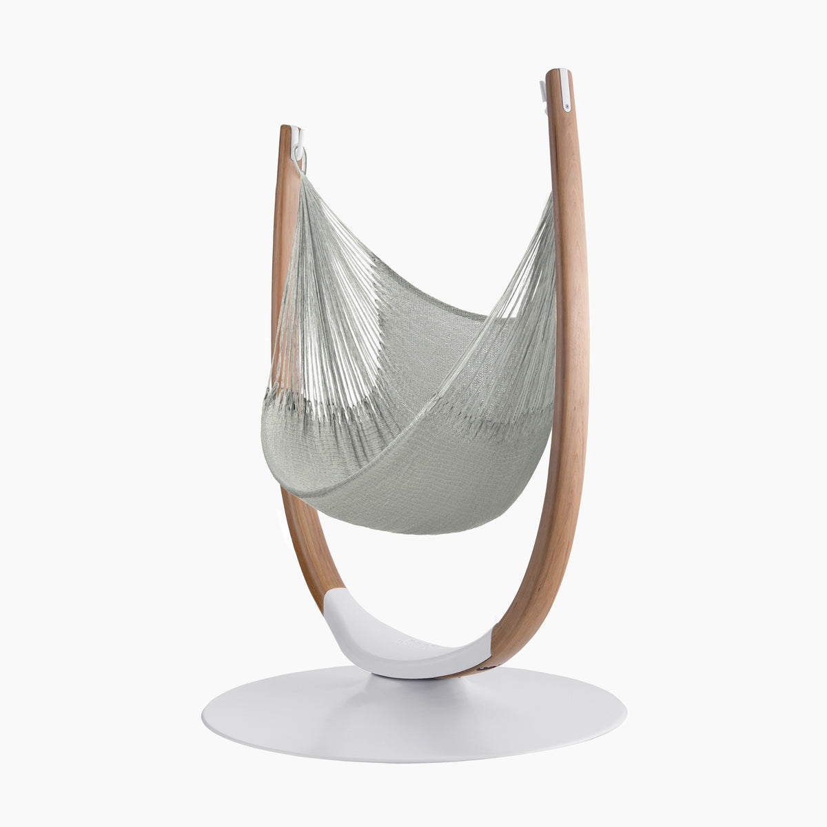 Hammock Throne Pure White / American Maple Oak Stain / Mendocino