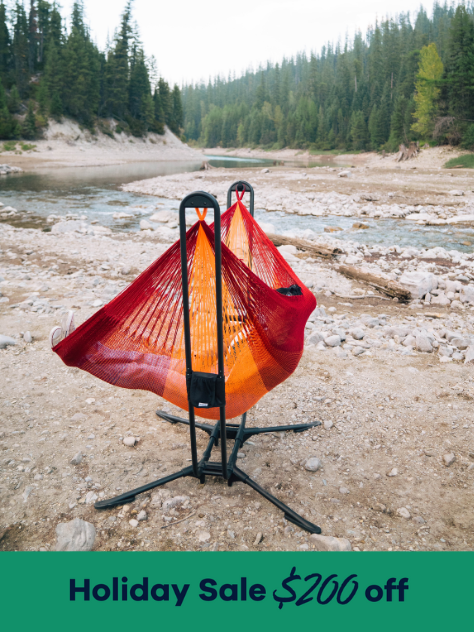 The VISTA Portable Hammock Yellow Leaf Hammocks