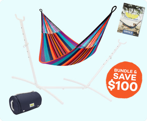 Shark tank hammock yellow leaf Clearance