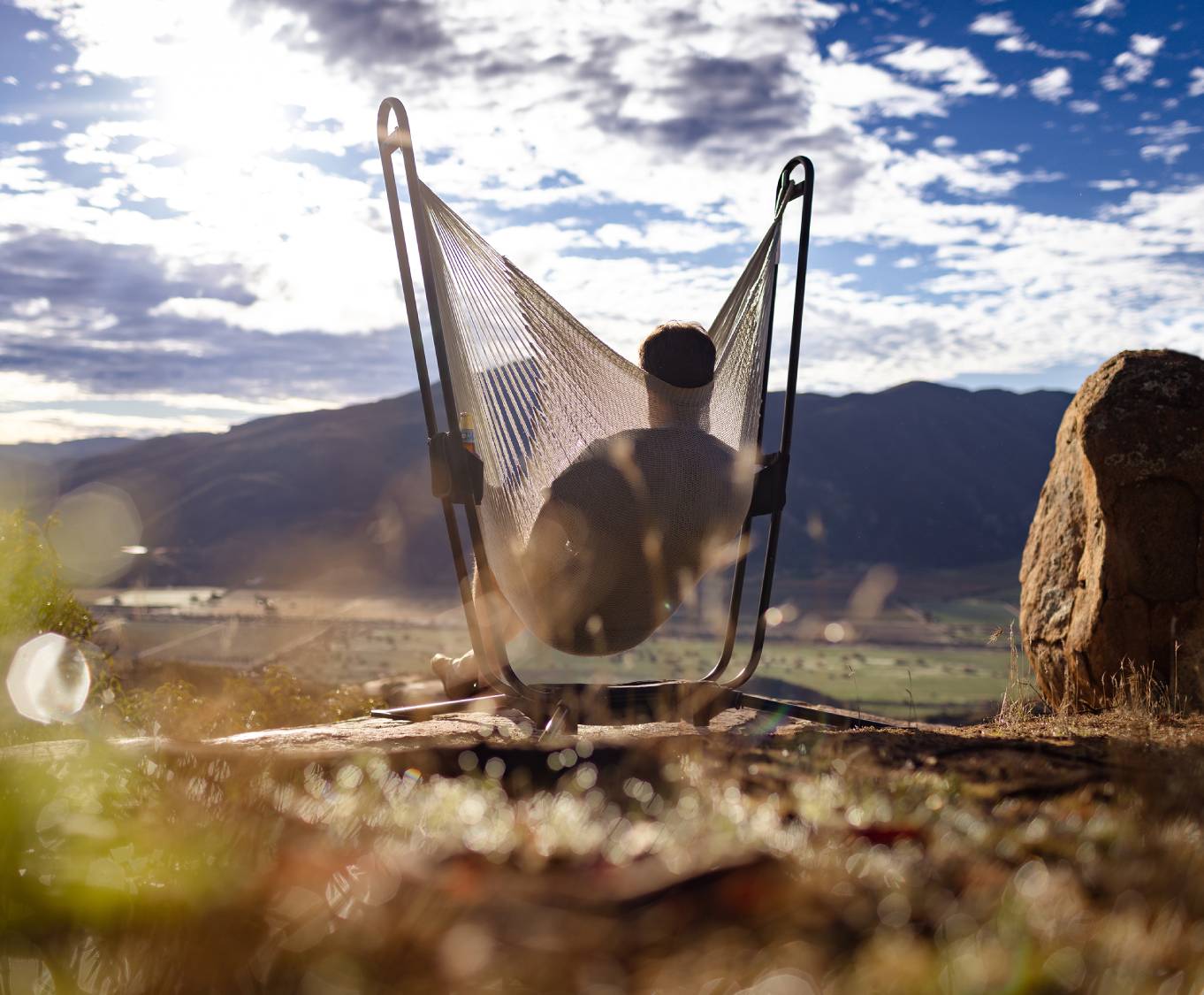 The VISTA™ Portable Hammock – Yellow Leaf Hammocks