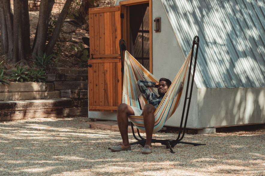The VISTA™ Portable Hammock – Yellow Leaf Hammocks