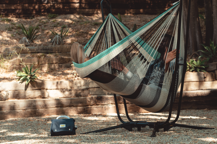 The VISTA™ Portable Hammock – Yellow Leaf Hammocks