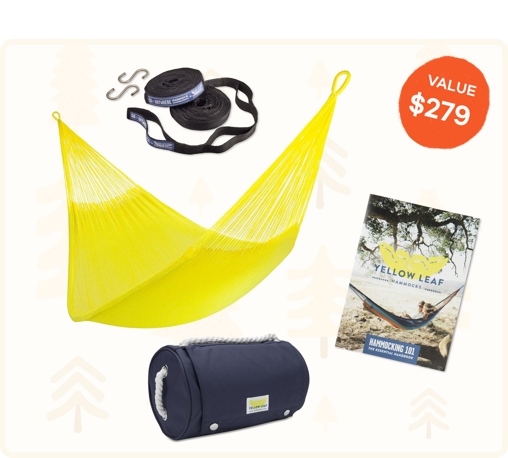 Classic Double Bondi Hammock Gift Set