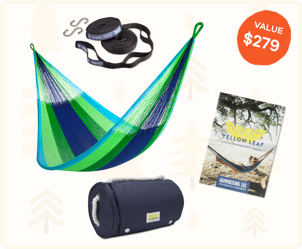 Classic Double Lanta Hammock Gift Set