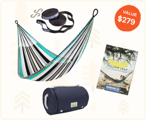 Classic Double Zanzibar Haven Hammock Gift Set